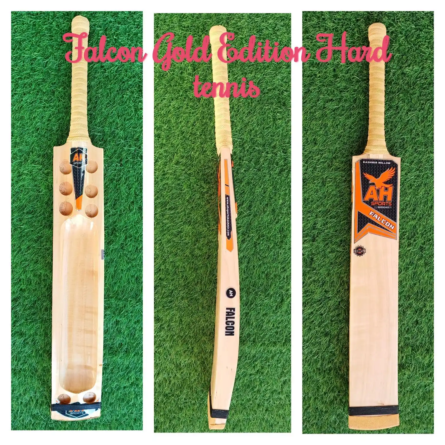 Falcon Gold Edition Hard Tennis  Kashmir willow